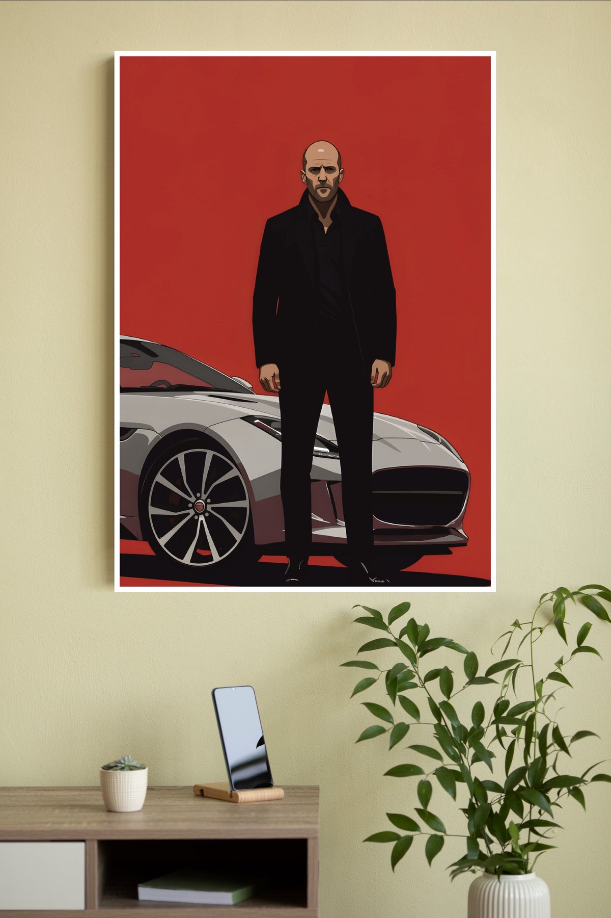 Deckard Shaw Poster | Power Full Man Poster