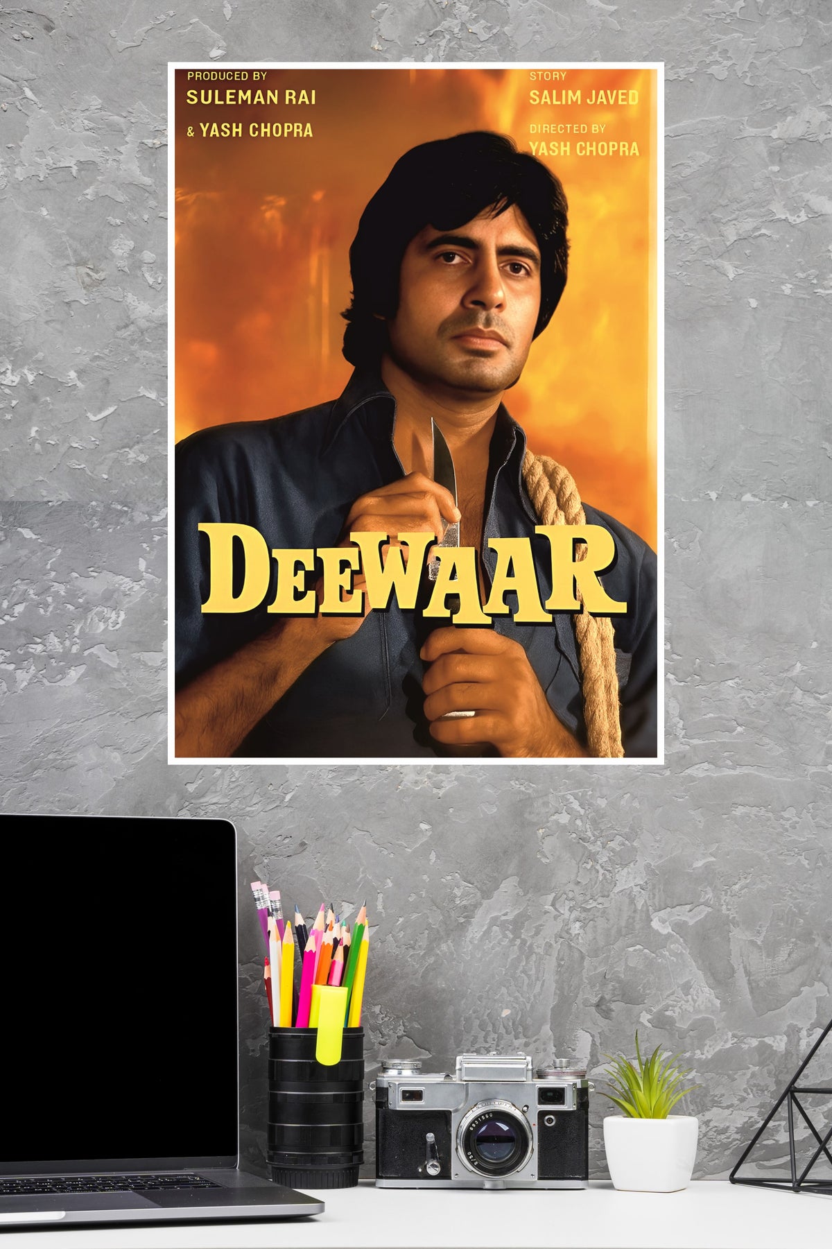 Deewaar Classic Bollywood Movie Poster | Bollywood Posters