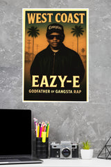 EAZYE West Coast Poster | Music Posters