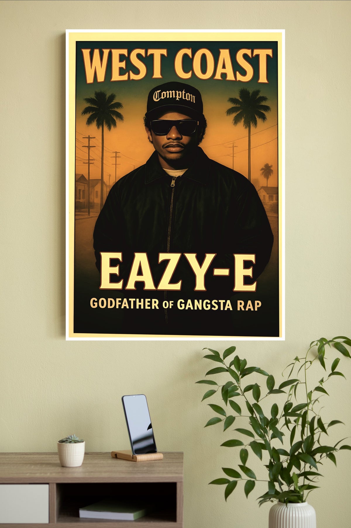 EAZYE West Coast Poster | Music Posters