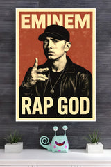 EMINEM Rap God Poster | Music Posters