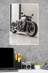 Engineered Calm Bullet Poster | Bike Posters