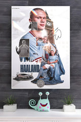 Erling Haaland Poster | Football Posters