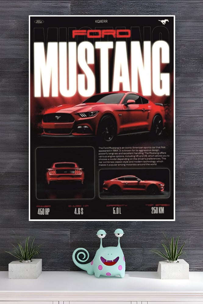 Ford Mustang (sixthgeneration) Poster | Cars Posters