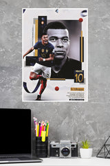 France Kylian Mbappé Poster | Football Posters