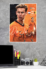 Frenkiede Jong Poster | Football Posters