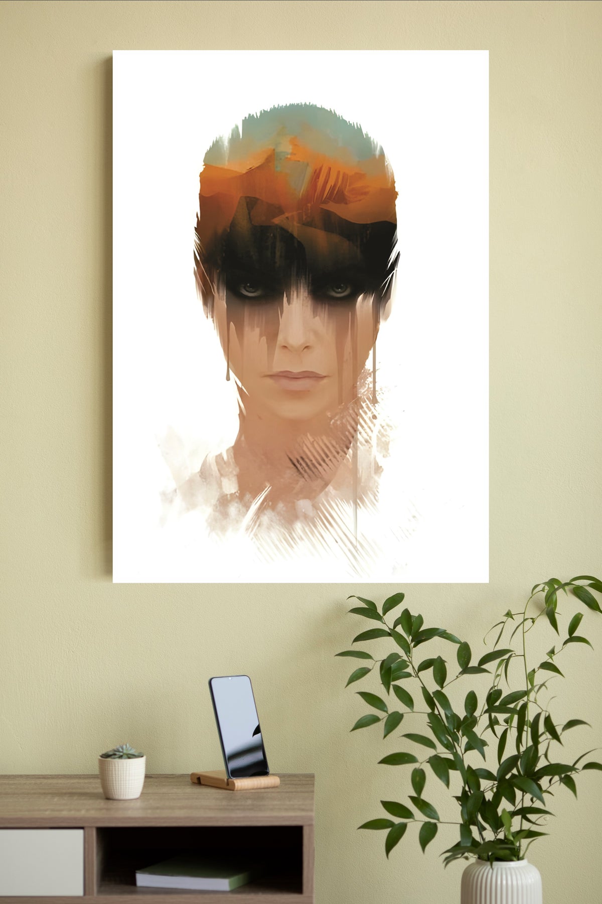 Furiosa Desert Fury Portrait Art Poster | Hollywood Movies Posters