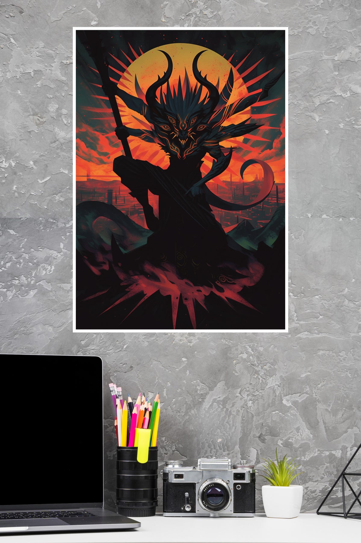 Goldin the Abyss Poster | Darkness Posters