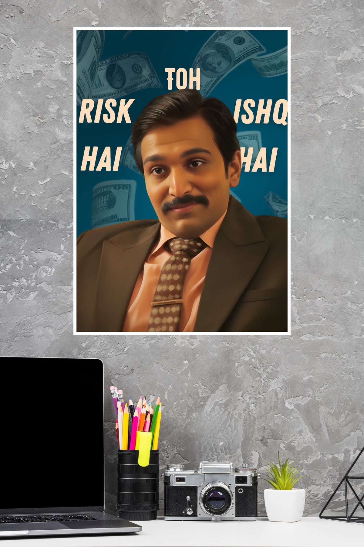 Harshad Mehta risk Ishq Poster| Series Poster
