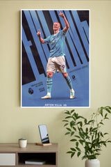 Haaland Soccer Poster | Football Posters