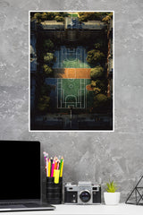 Hardwood Haven Poster | Football Posters