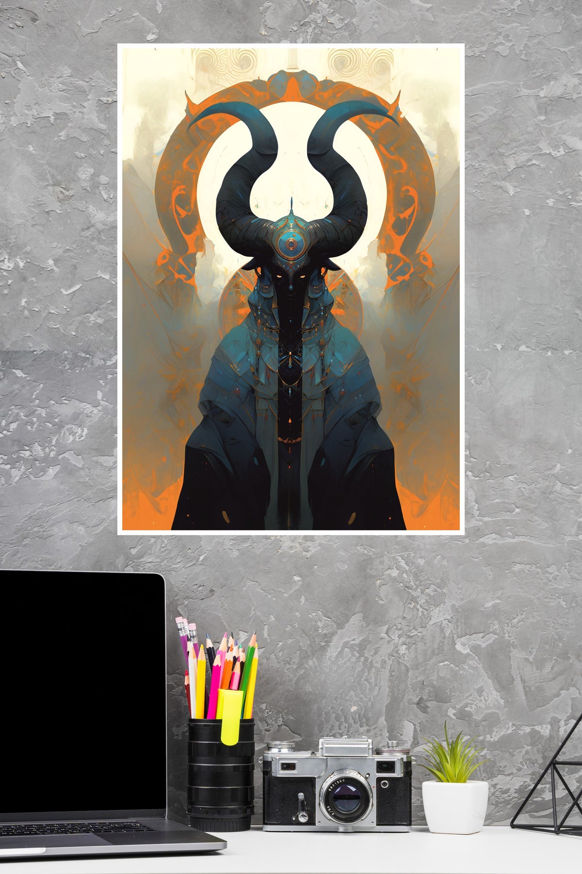 Horned SeraphIxor Poster | Darkness Posters