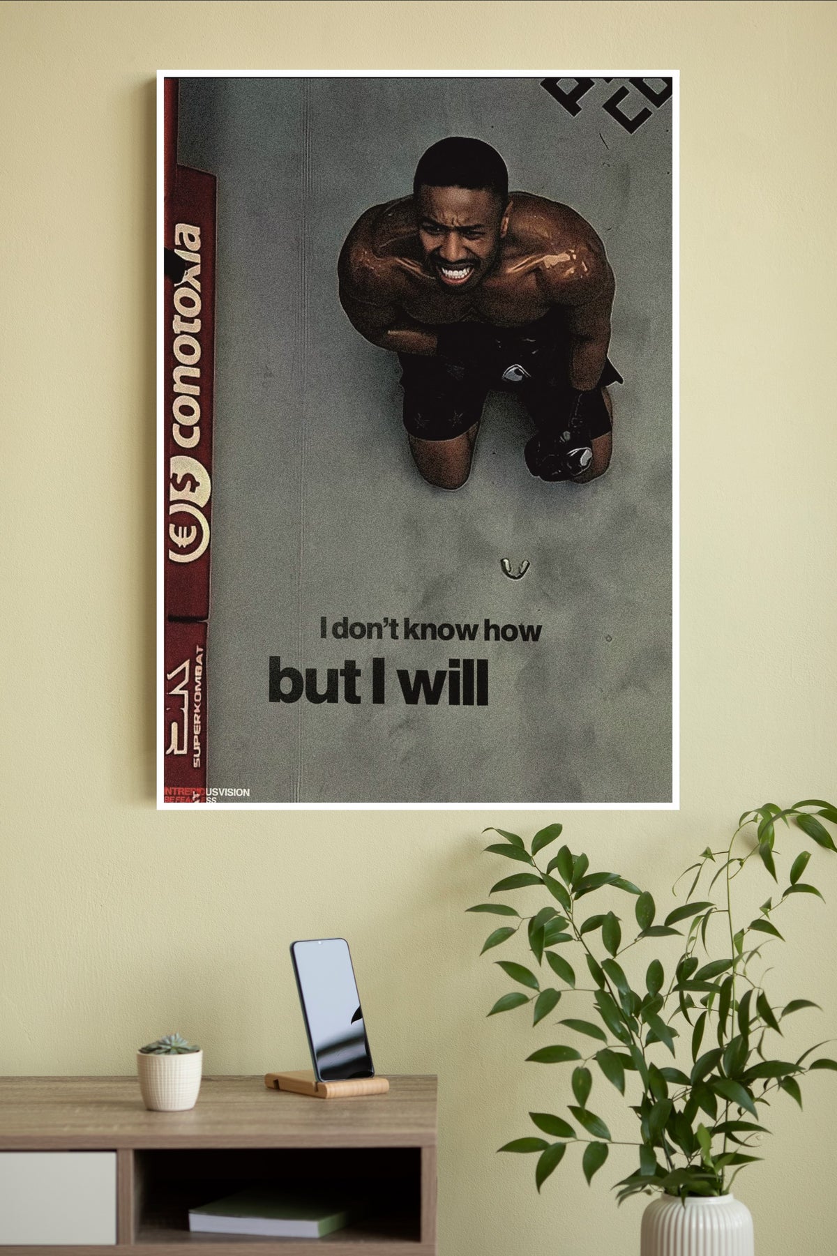 I Will Poster | Power Full Man Poster