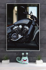 Indian Scout Motorcycle Poster | Bike Posters