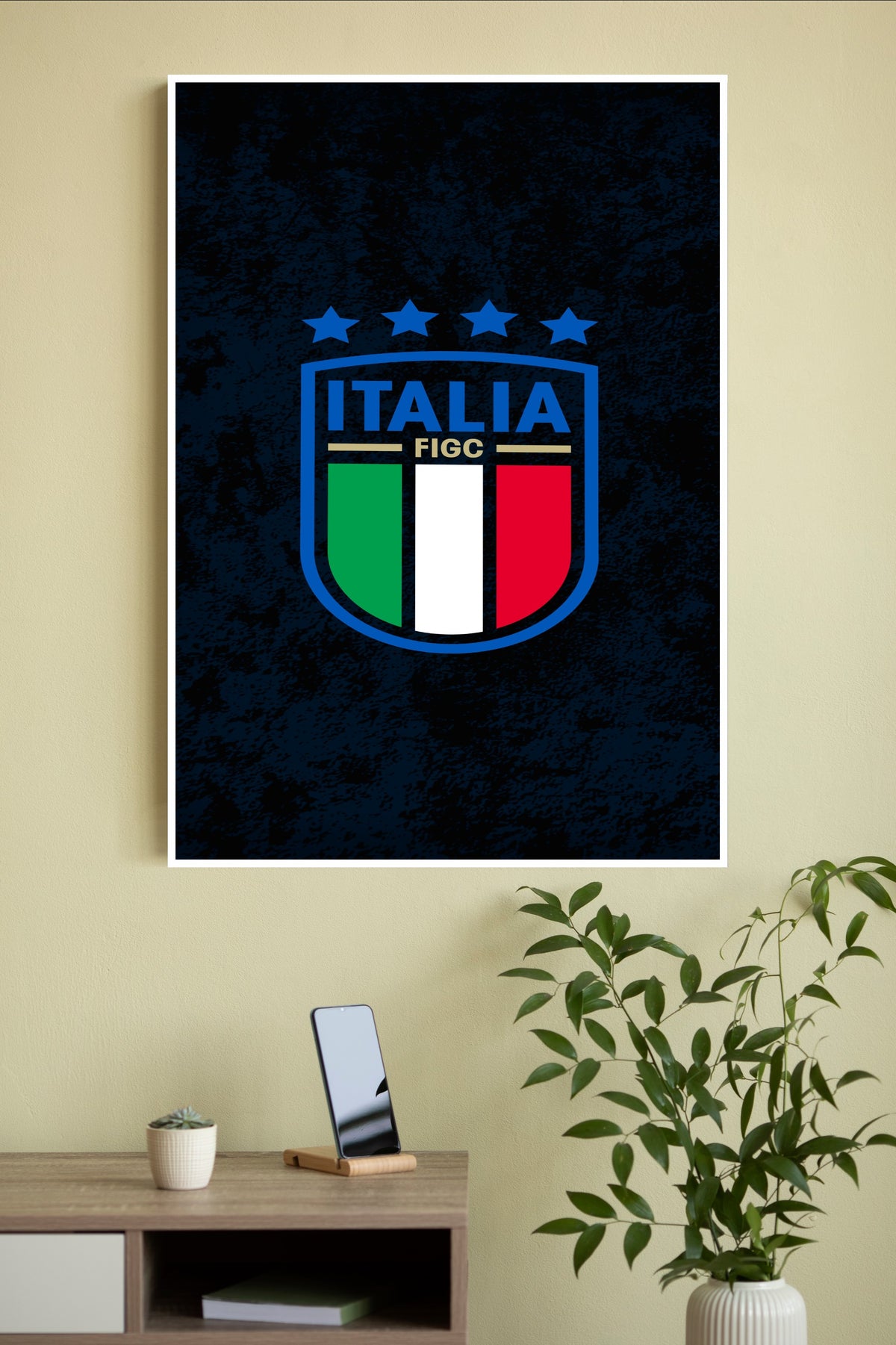Italy National Football Team Poster | Football Posters