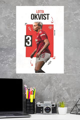 Jersey Number 3 Poster | Football Posters