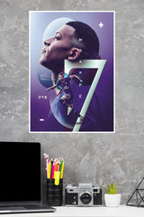 Jersey Number 7 Poster | Football Posters