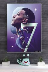 Jersey Number 7 Poster | Football Posters