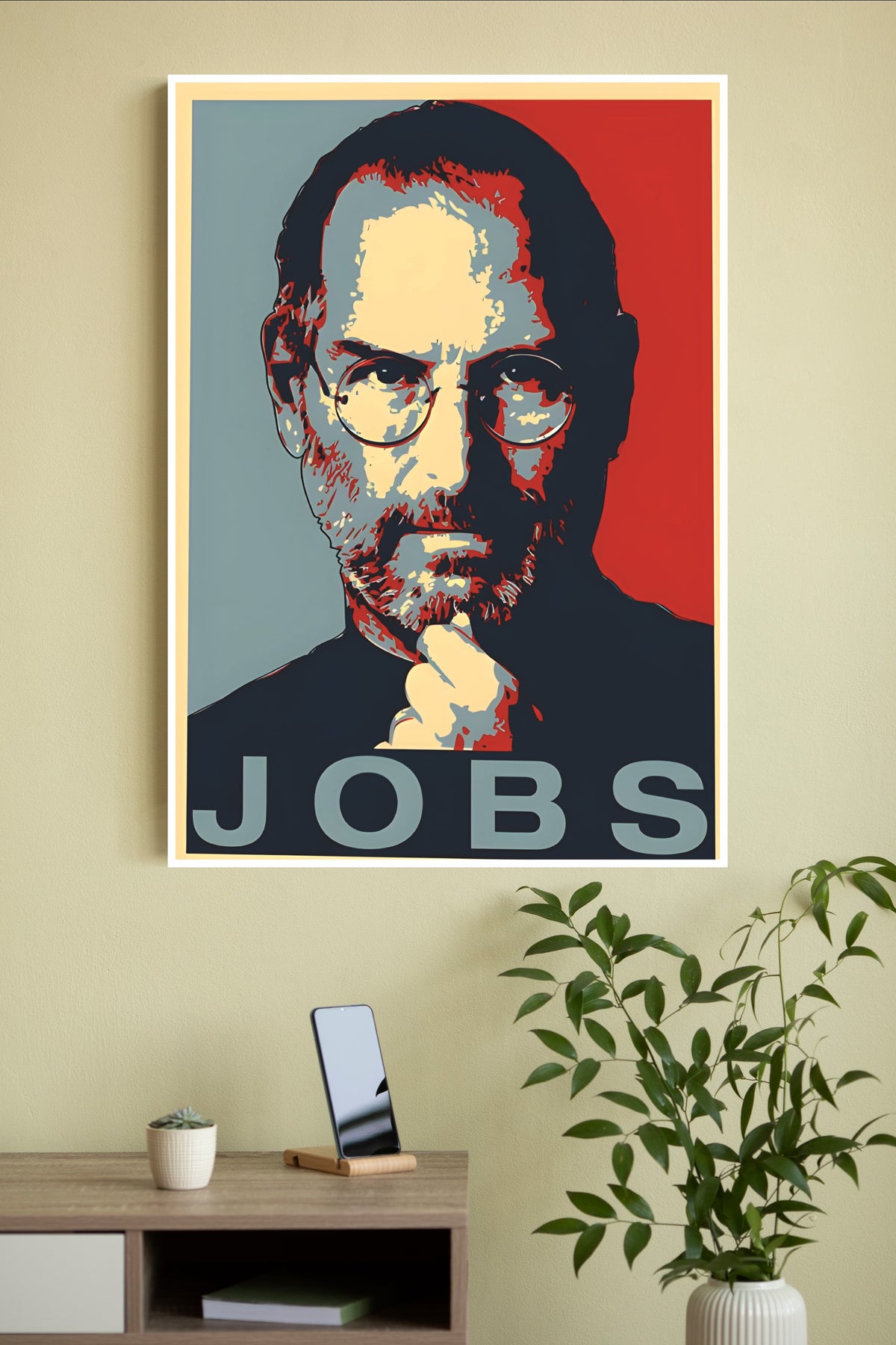 Jobs Poster | Power Full Man Poster