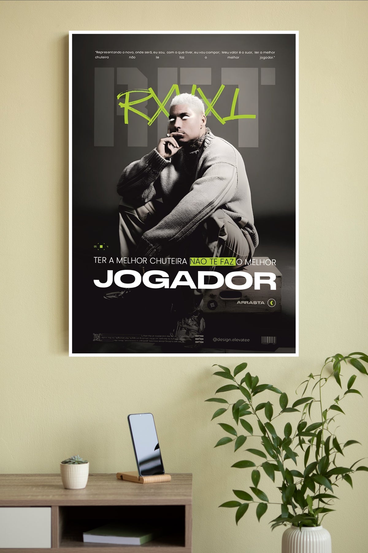 Jogador Poster | Music Posters
