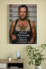 John Mc Clane Poster | Power Full Man Poster