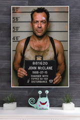 John Mc Clane Poster | Power Full Man Poster