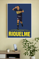 Juan Román Riquelme Poster | Football Posters