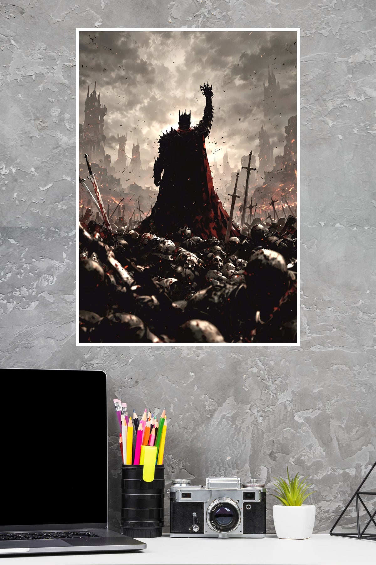 King of the Last War Poster | Darkness Posters