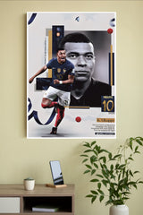 Kylian Mbappé Poster | Football Posters
