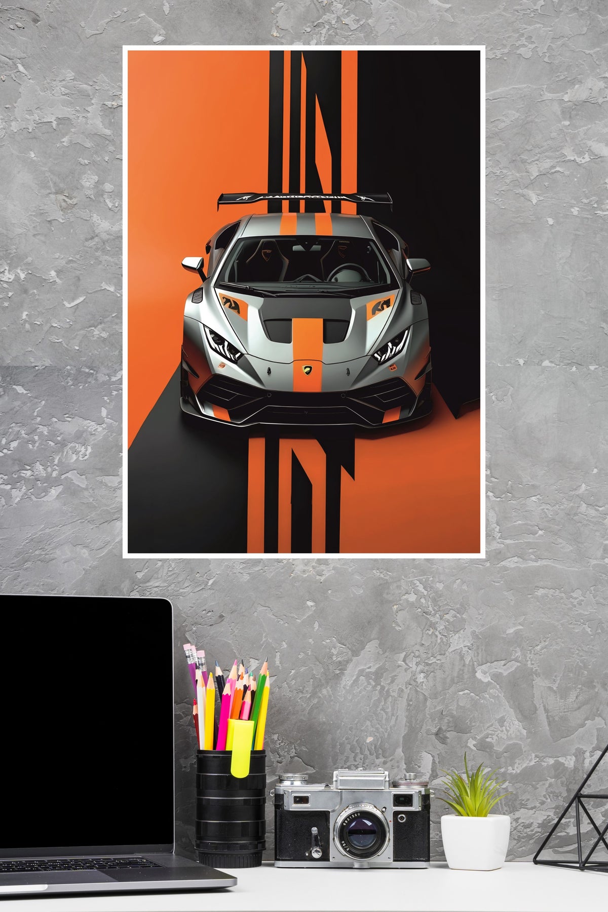 Lamborghini Huracan STO Poster | Cars Posters
