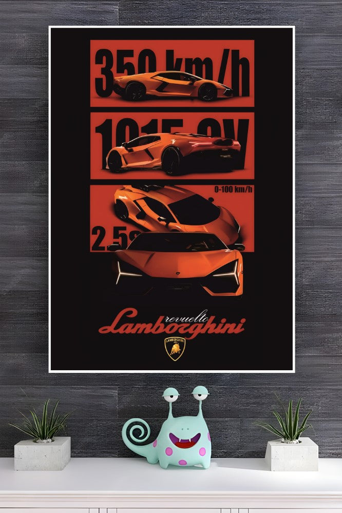 Lamborghini Revuelto Poster | Cars Posters