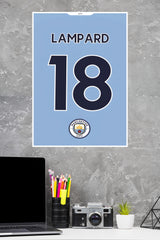 Lampard 18 Poster | Football Posters