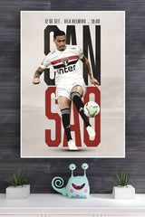 Lucianoda Rocha Neves Poster | Football Posters