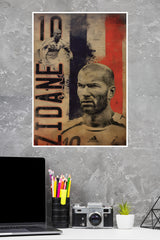 Maestroof Les Bleus Poster | Football Posters