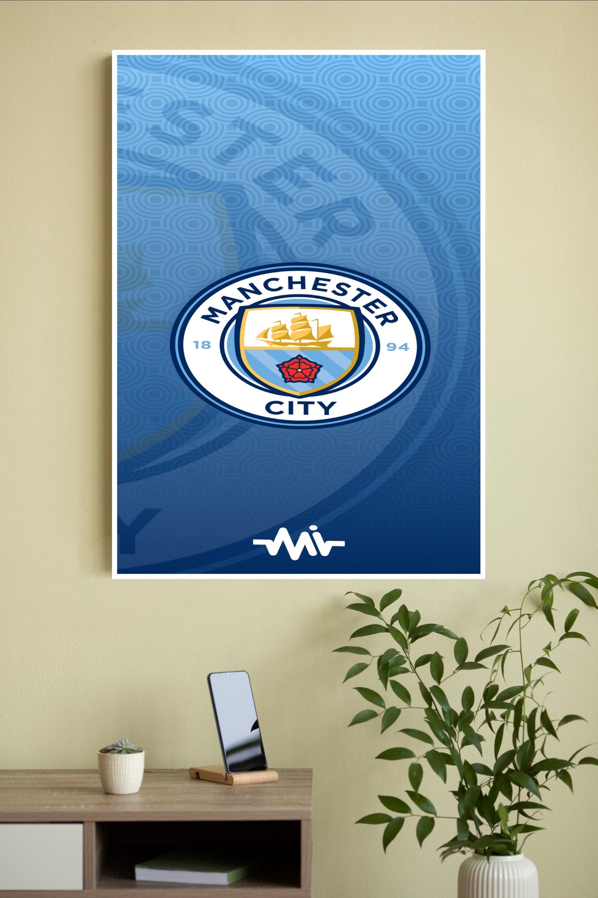 Manchester City Poster | Football Posters