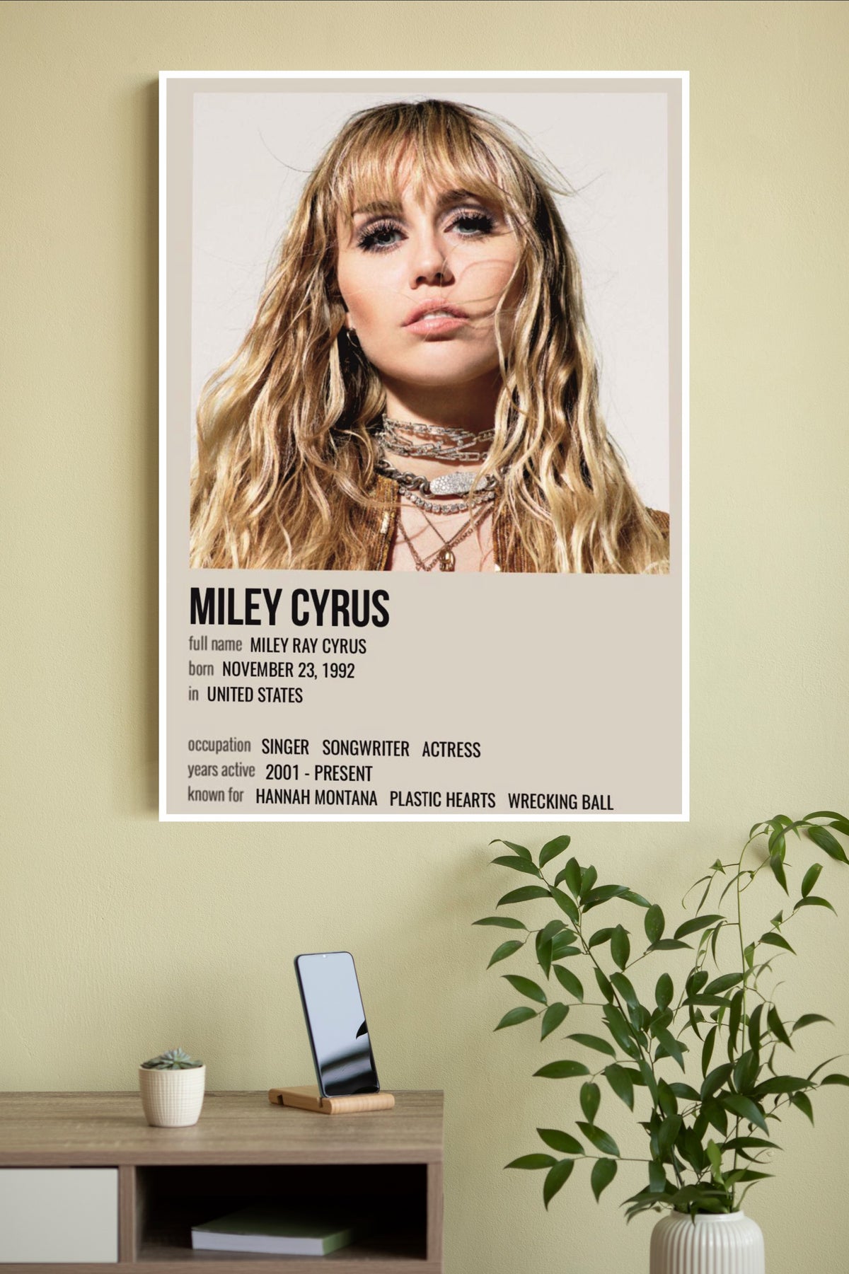 Miley Cyrus Poster | Music Posters
