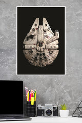 Millennium Falcon Poster | Hollywood Movies Posters
