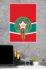 Morocco National Football Team Poster | Football Posters