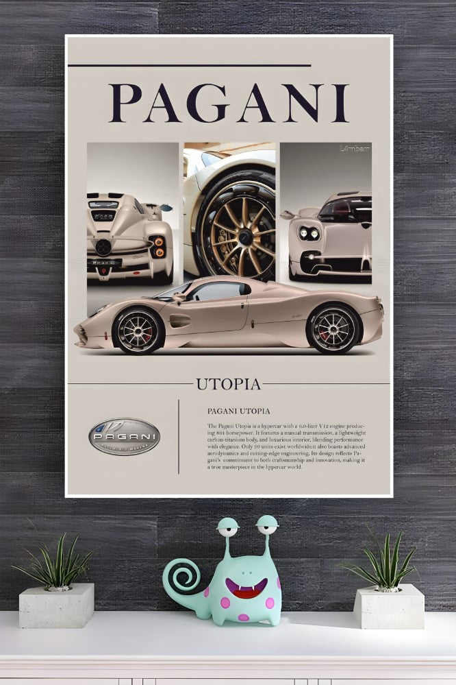 Pagani Utopia Poster | Cars Posters