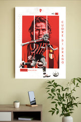 Paolo Maldini Poster | Football Posters