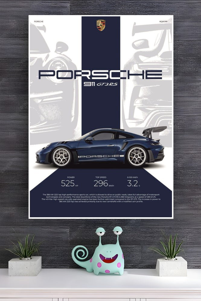 Porsche911 GT3 Poster | Cars Posters