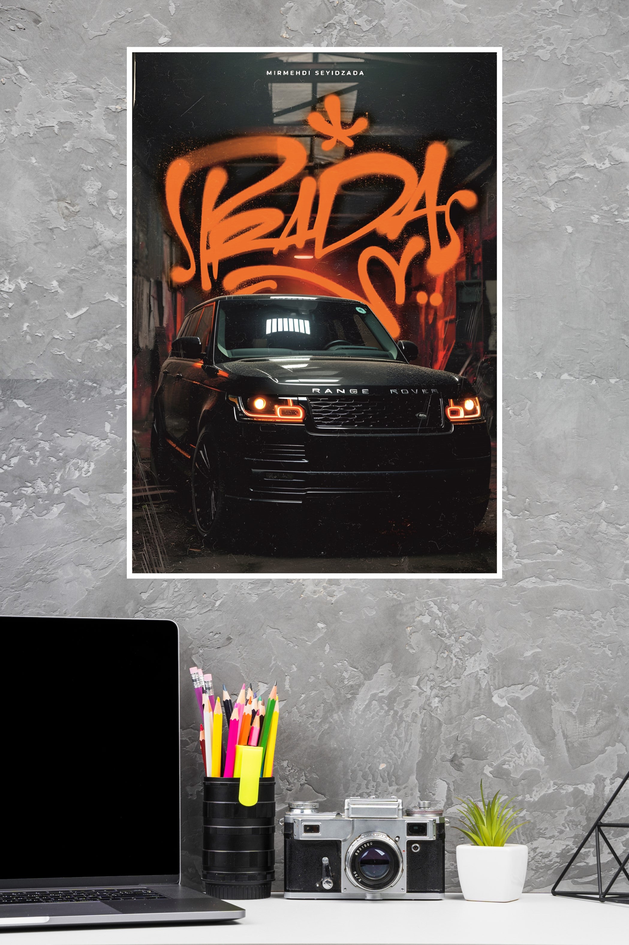 Range Rover Post Card Range Rover Sport Poster | Cars Posters – The Poster Valley