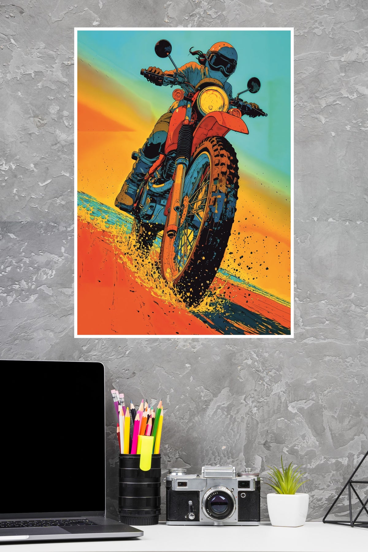 Ride Beyond Limits Poster | Bike Posters