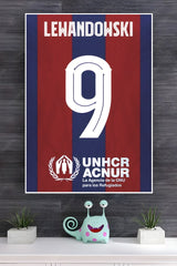 Robert Lewandowski Poster | Football Posters