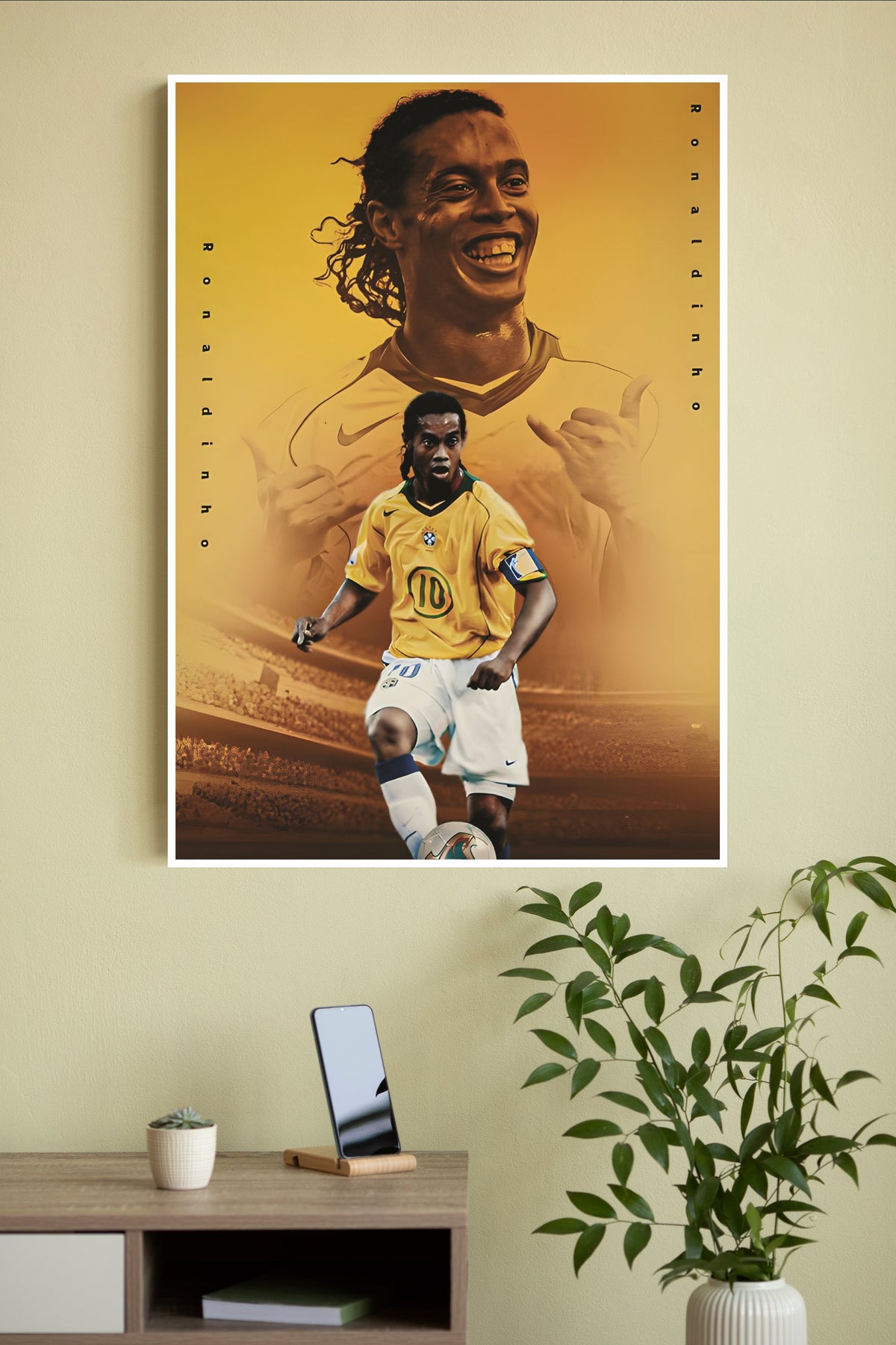 Ronaldinho Gaúcho Poster | Football Posters