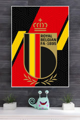 Royal Belgian Football Association Poster | Football Posters