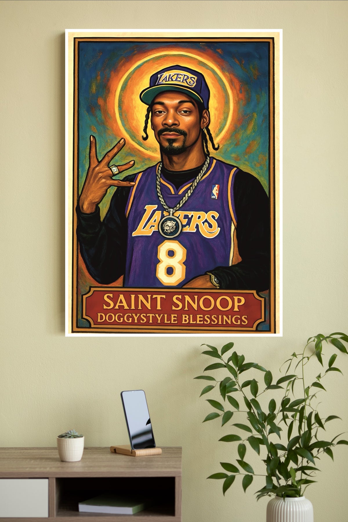 SNOOP DOGG Iconic Hip-Hop Portrait Poster | Music Posters