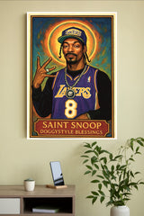 SNOOP DOGG Iconic Hip-Hop Portrait Poster | Music Posters