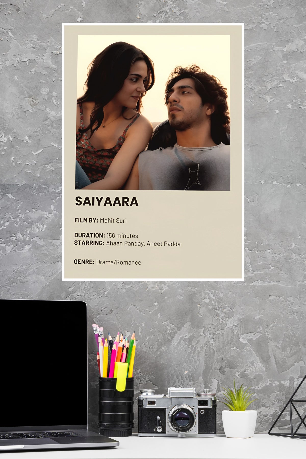 Saiyaara Bollywood Romantic Movie Poster| Bollywood Posters