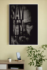 Say My Name Breaking Bad Poster| Series Poster